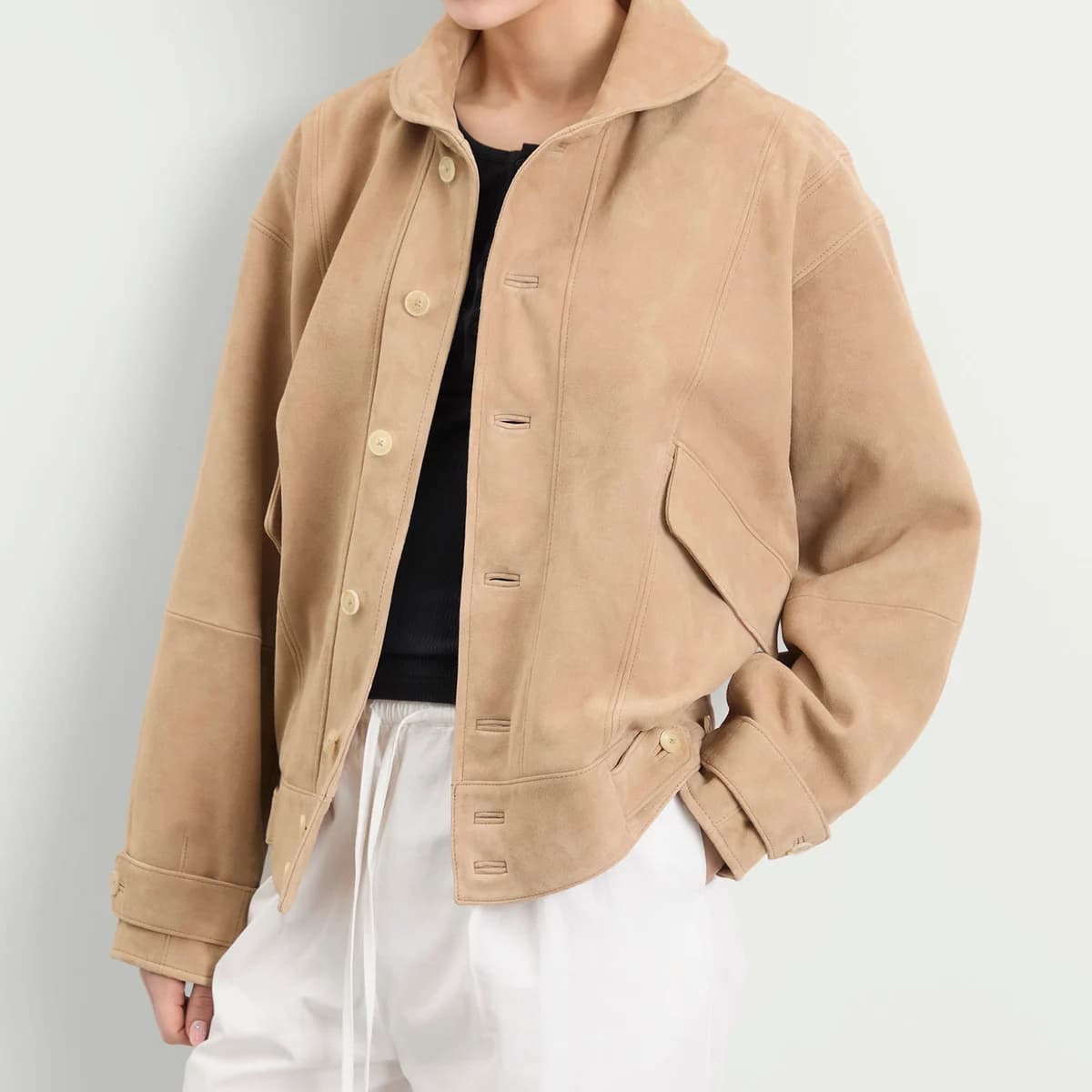 Auralee Suede Blouson 詳細画像 4