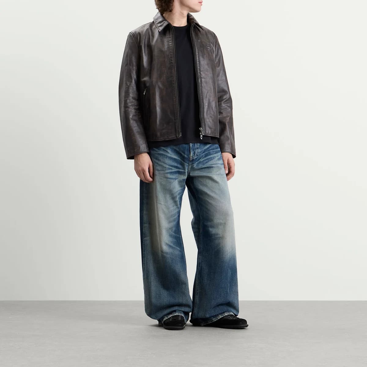 Diesel Leather Jacket 詳細画像 3