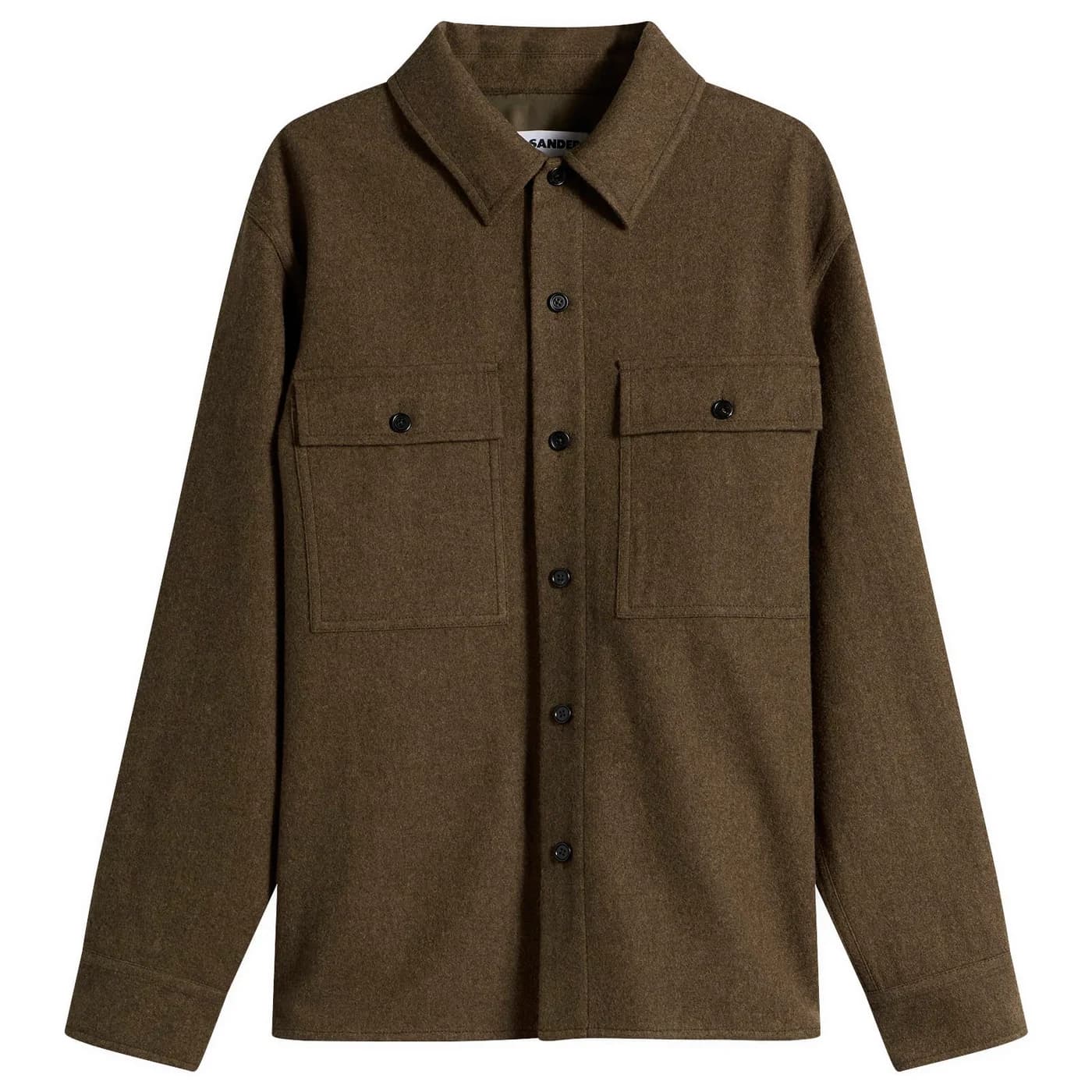 Jil Sander Wool Overshirt メイン画像