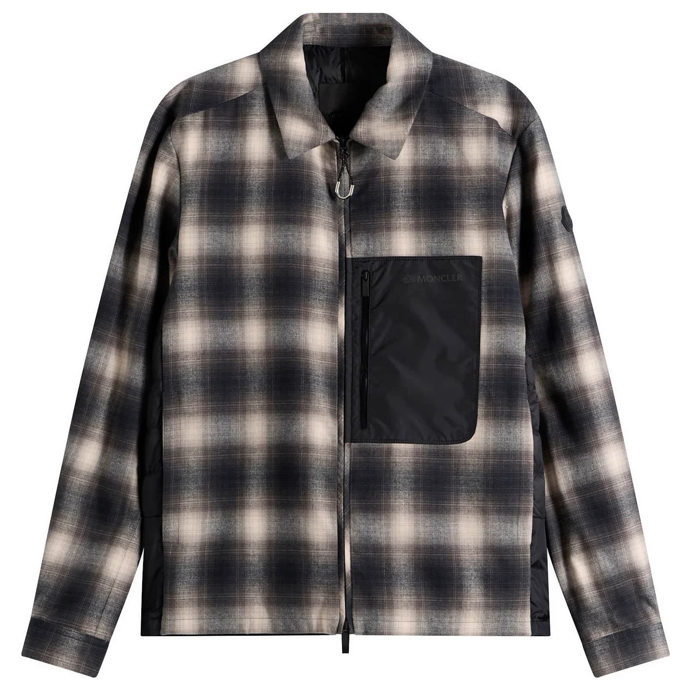 Moncler Cornisello Check Shirt Jacket メイン画像
