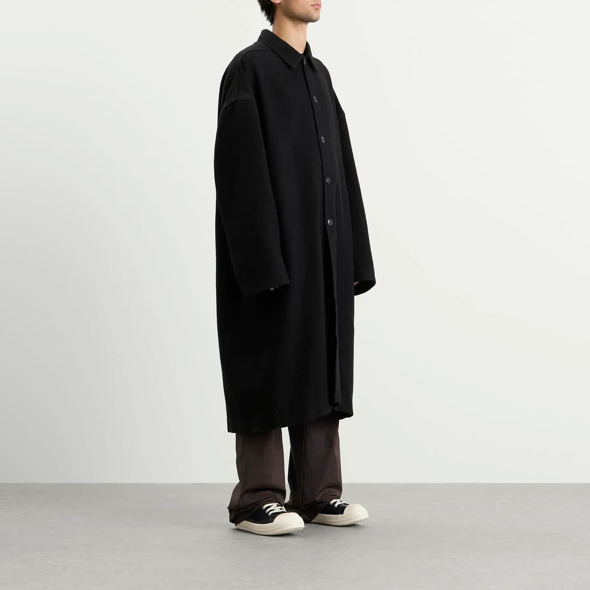Rick Owens Buttoned Brad Coat 詳細画像 3