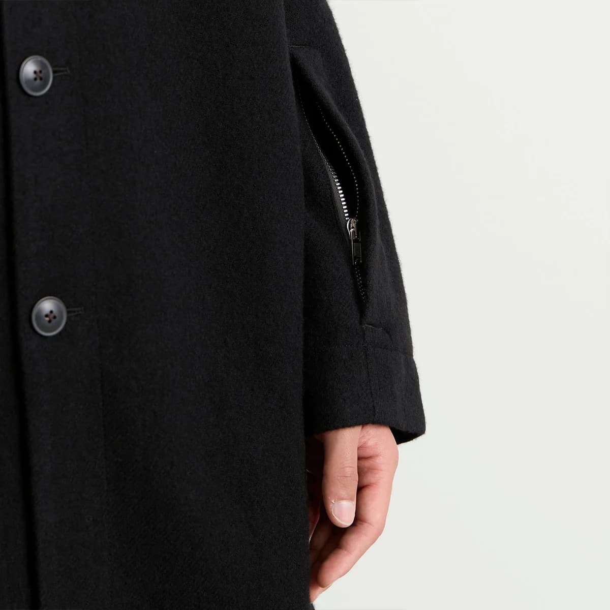 Rick Owens Buttoned Brad Coat 詳細画像 4