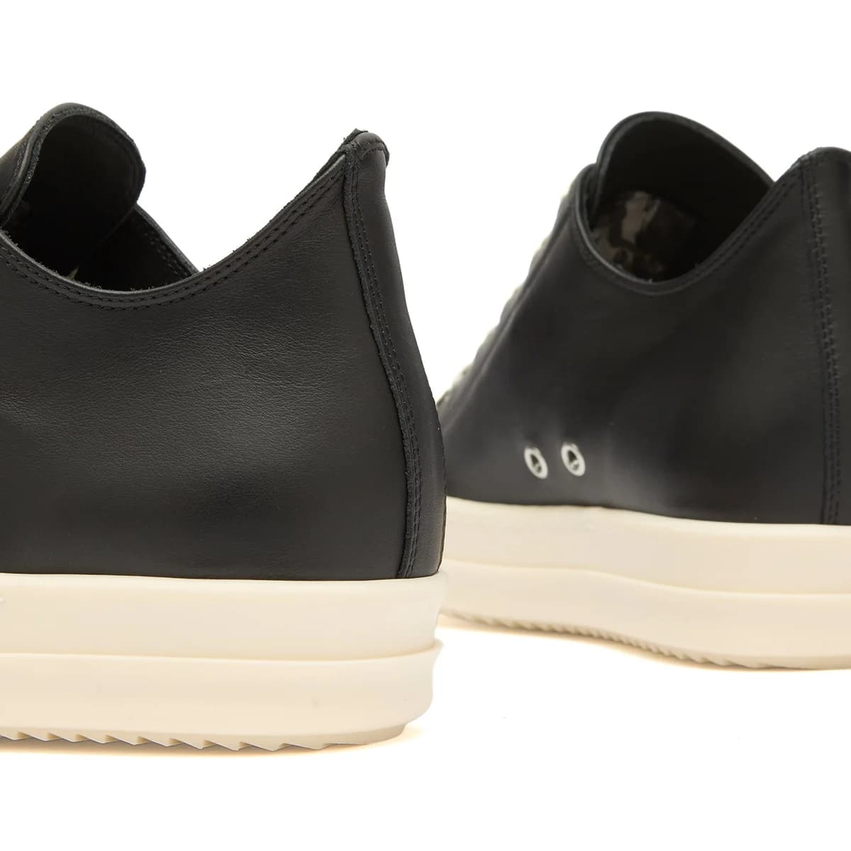 Rick Owens Leather Low Sneakers 詳細画像 3
