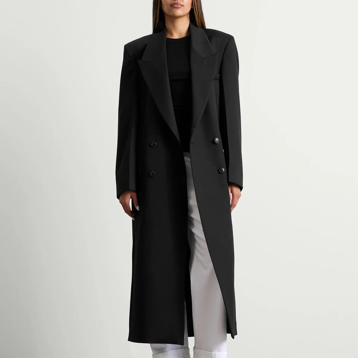 Rohe Róhe Double Breasted Tailored Coat 詳細画像 1