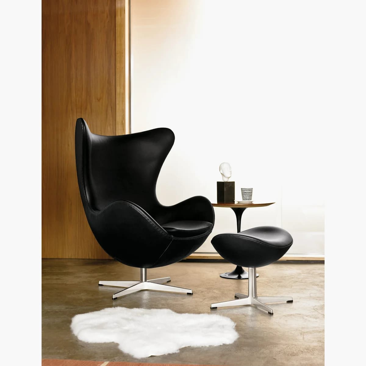 Fritz Hansen Egg Footstool, Fabric 詳細画像 2