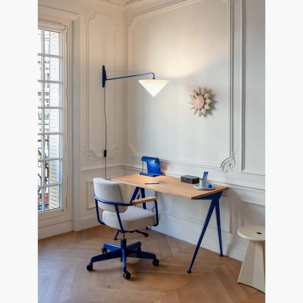 Vitra Prouvé Fauteuil Direction Pivotant 詳細画像 1