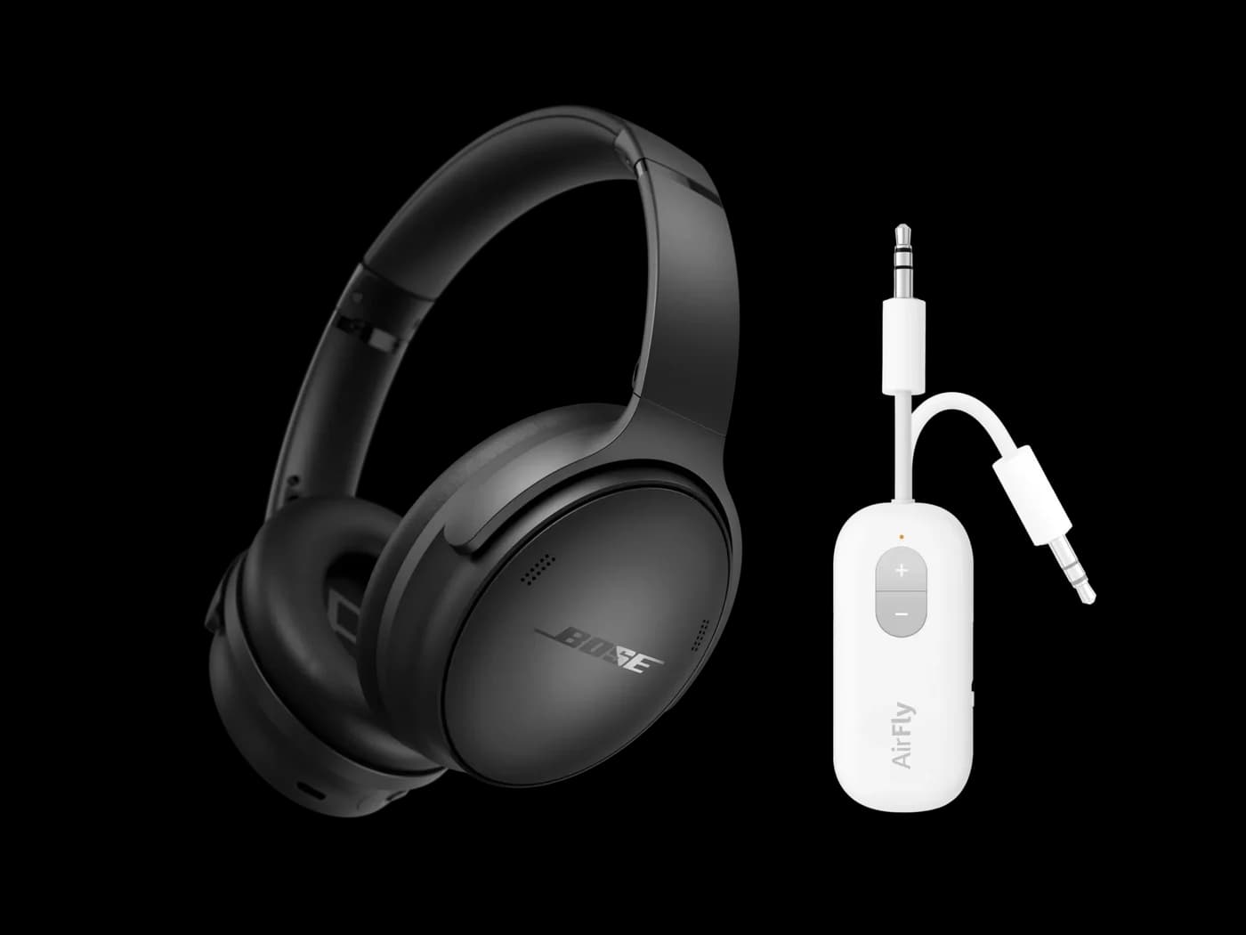 Bose QuietComfort Headphones + Airfly SE メイン画像