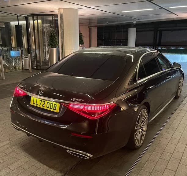 Mercedes S Class minimum 3-hour chauffeur reservation 詳細画像 2