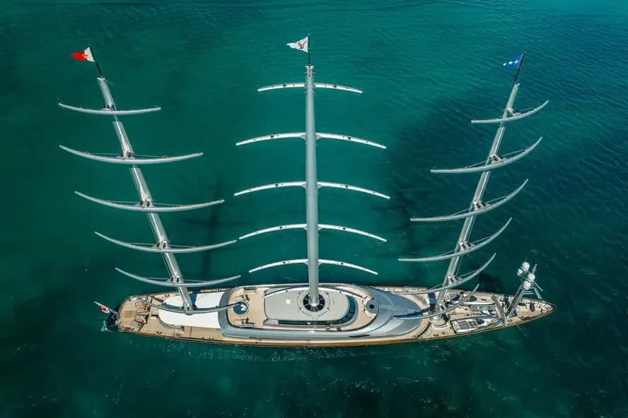 88m MALTESE FALCON 帆船チャーター 詳細画像 2