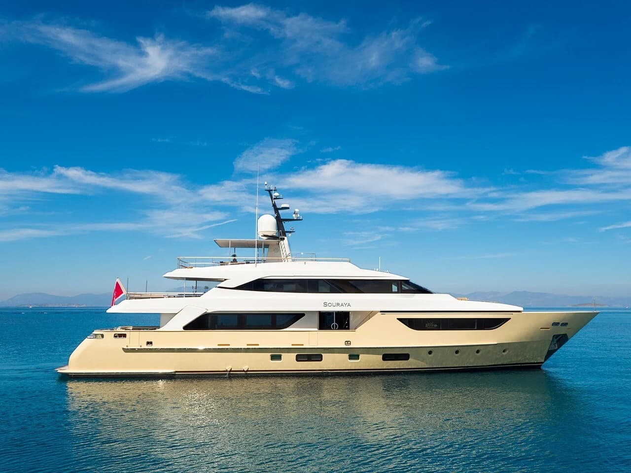 38m Sanlorenzo SOURAYA ヨットチャーター メイン画像