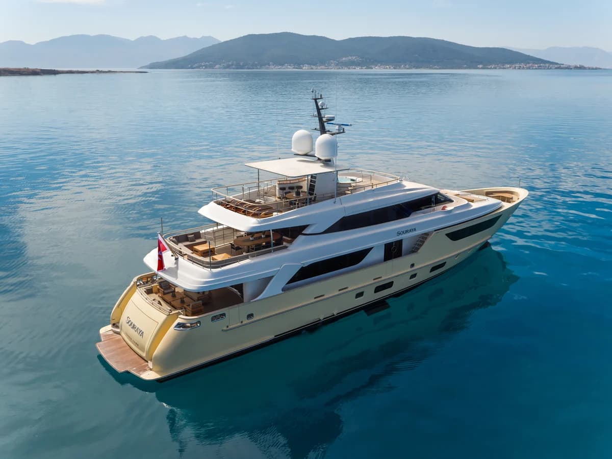 38m Sanlorenzo SOURAYA ヨットチャーター 詳細画像 1